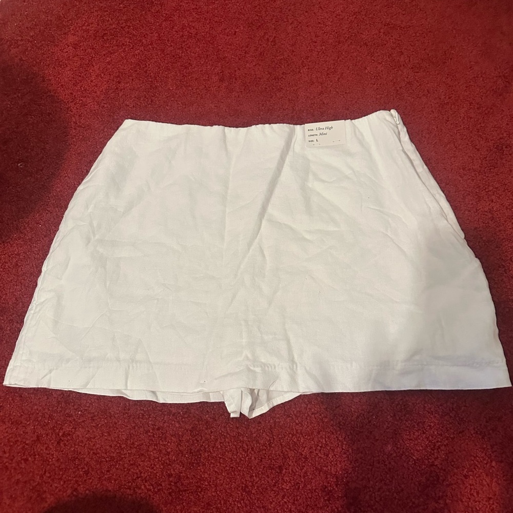 Women's Abercrombie & Fitch White Skort